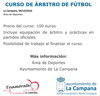 Curso arbitro futbol 100