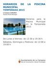 Noticia Horarios Piscina 2015 100