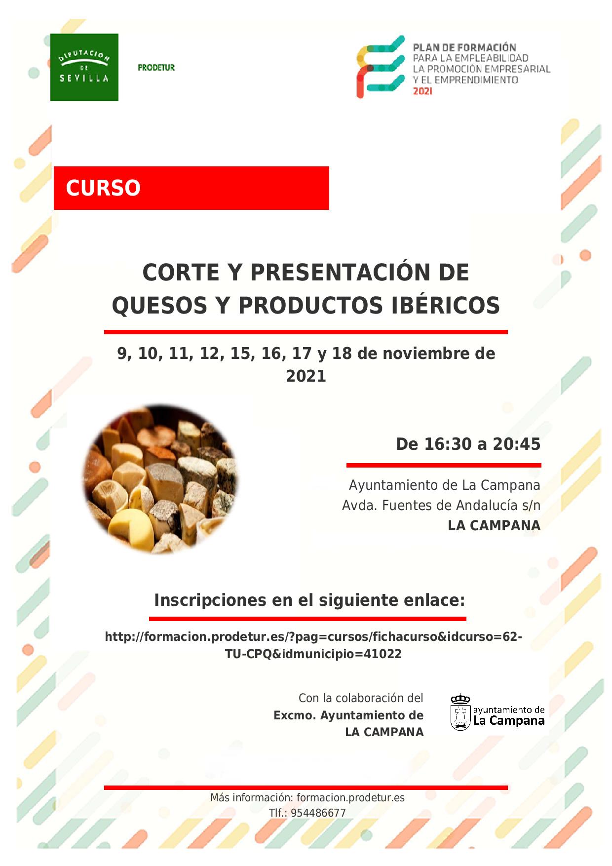 Curso Camarero Prodetur 100